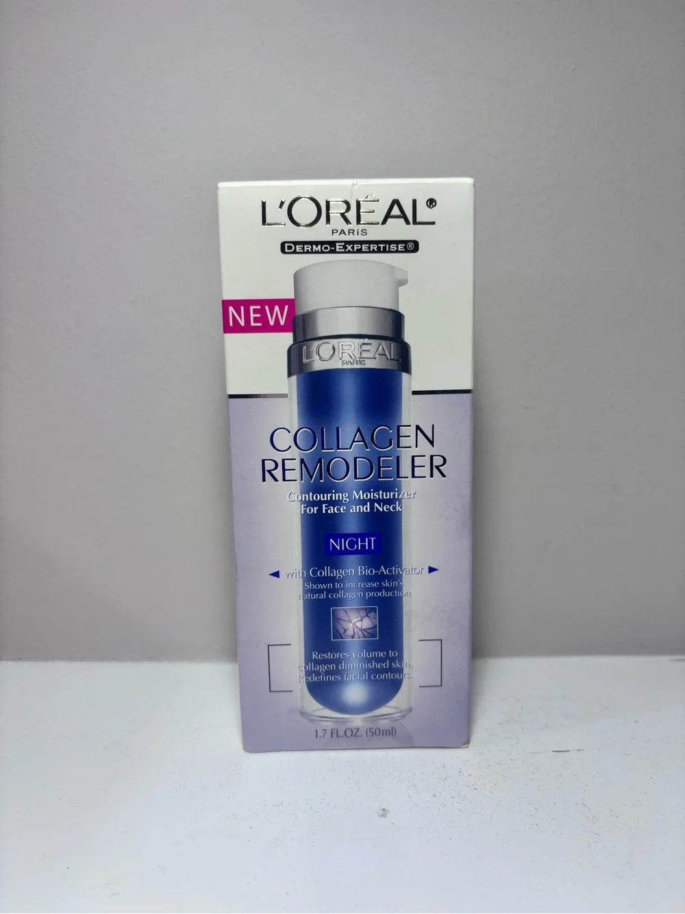 L'Oréal Collagen Remodeler Night Contouring Moisturizer New 1.7 Fl Oz